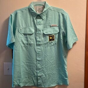 NWT Realtree Mens Short Sleeve Fishing Guide Shirt